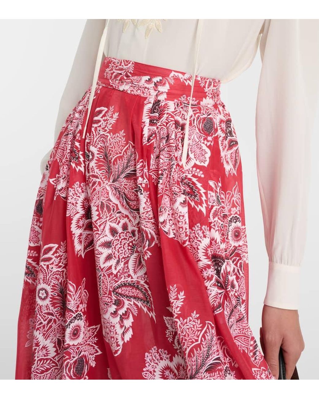 Etro Red Skirts