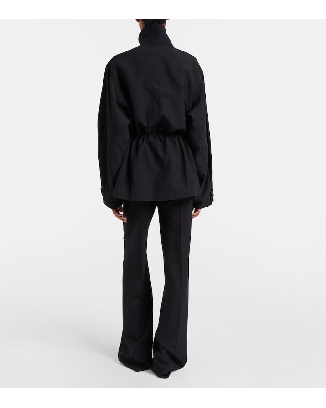 Rohe Black Half-Zip Jacket