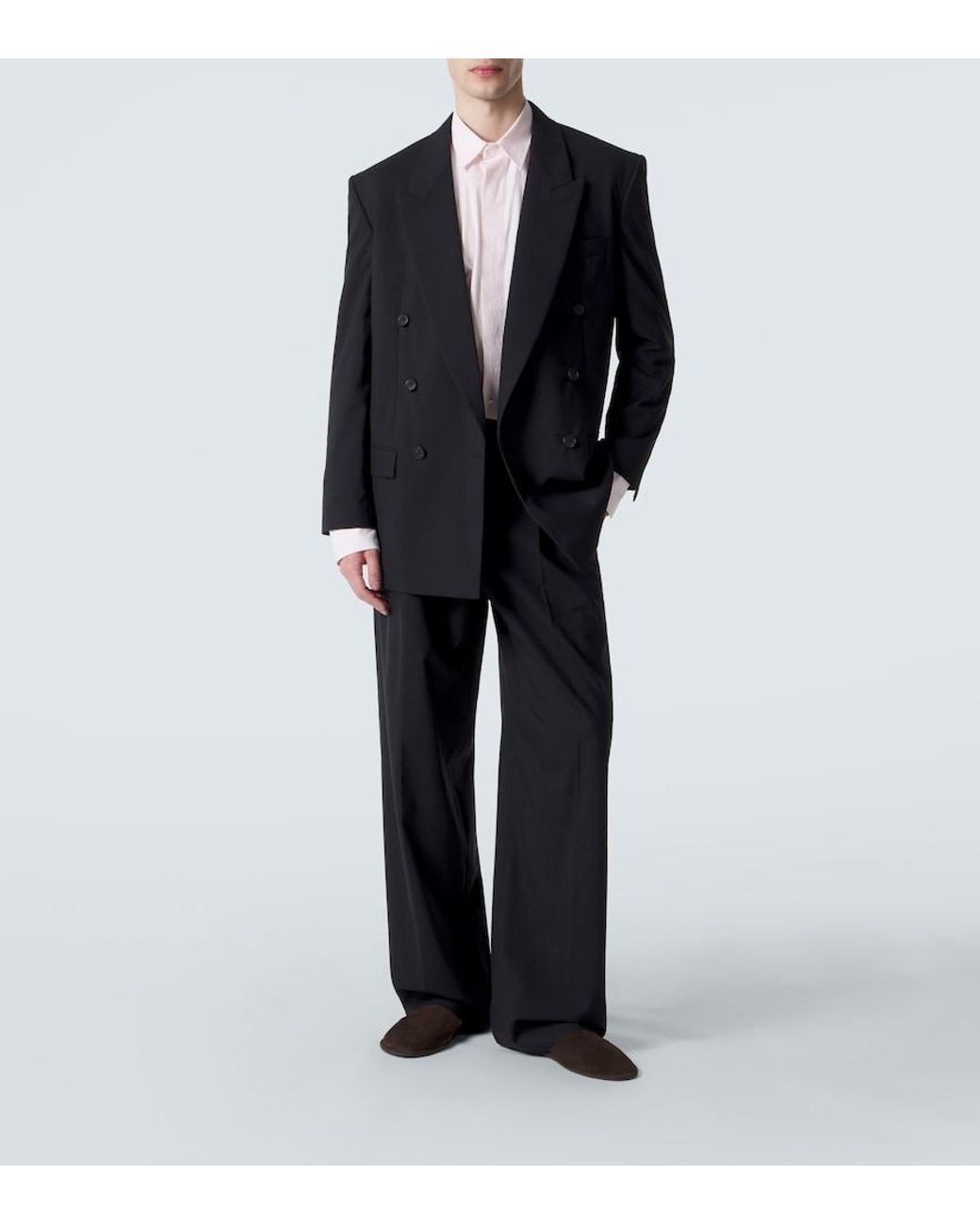 The Row Pink Marek Cotton Poplin Shirt for men