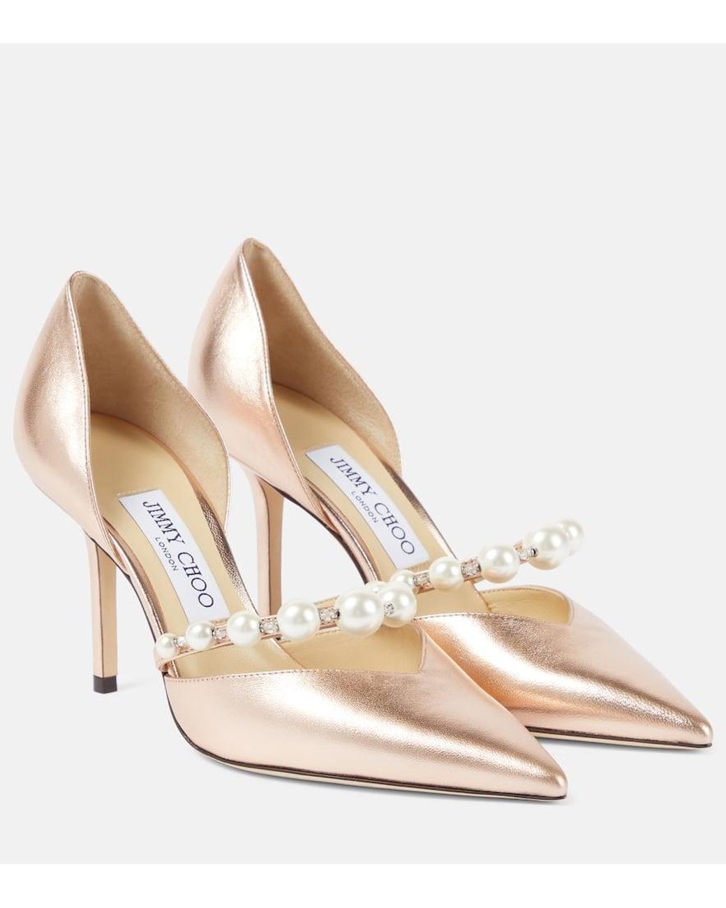 Jimmy Choo Aurelie leather pumps main image 0