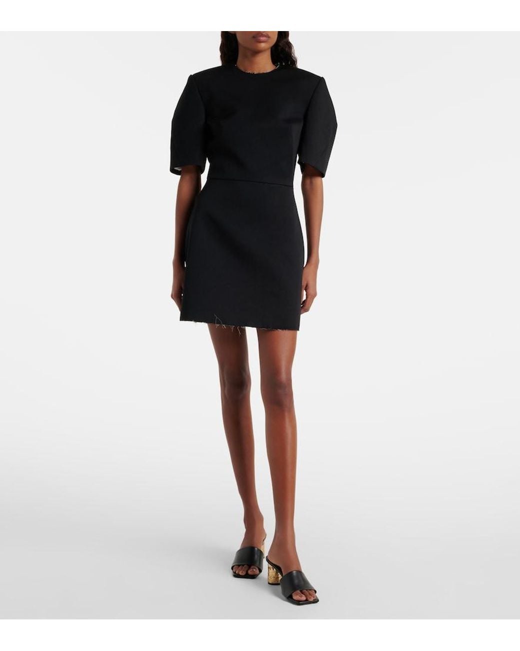 Givenchy Black Tape 65 Leather Mules