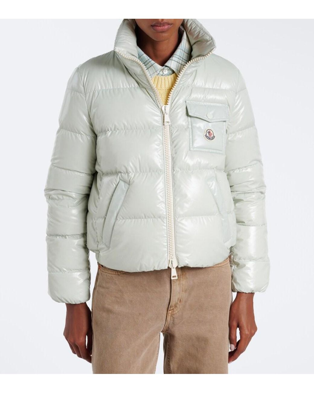 Moncler Gray Andro Down Jacket