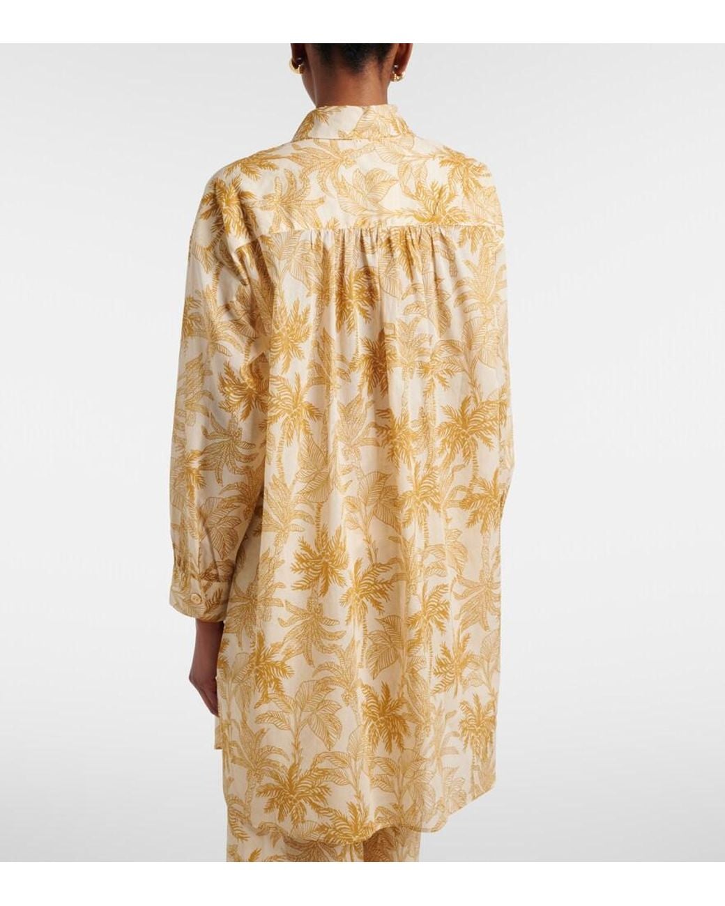 Camicia Exotisme di Eres in Metallic