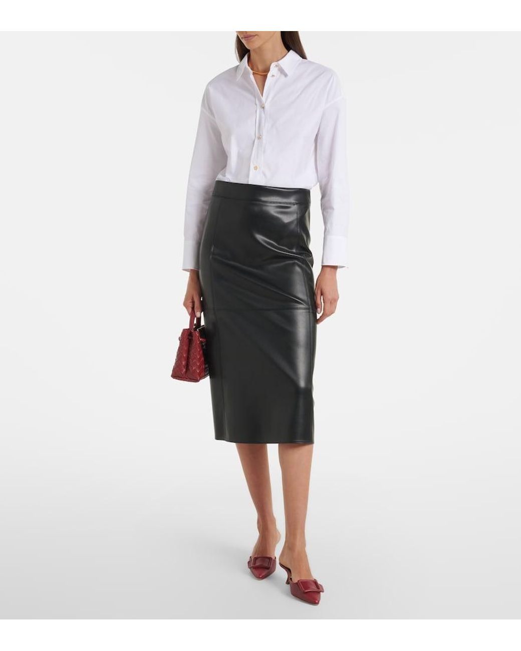 Max Mara Black Midi Skirt