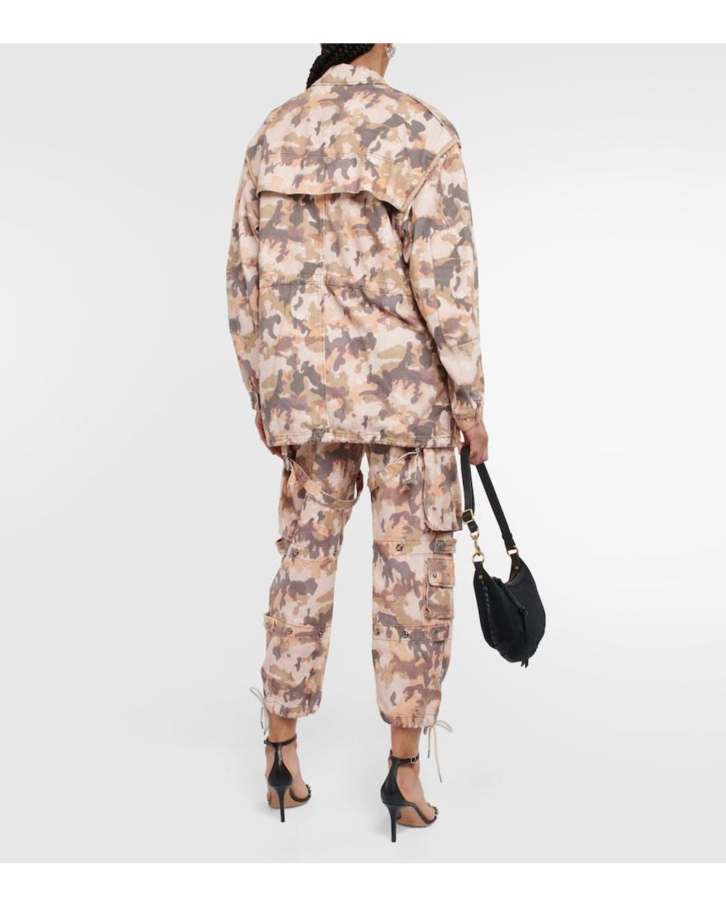 Isabel Marant Pink Elize Printed Cotton Jacket