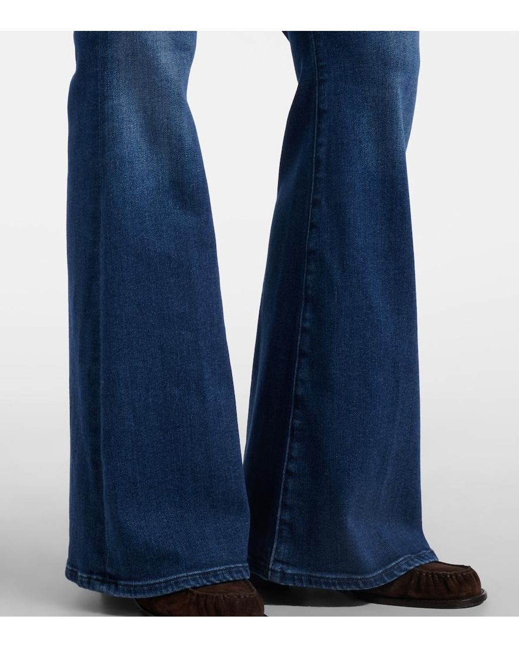 Citizens of Humanity Blue Lilah Flare High-Rise Flared Jeans