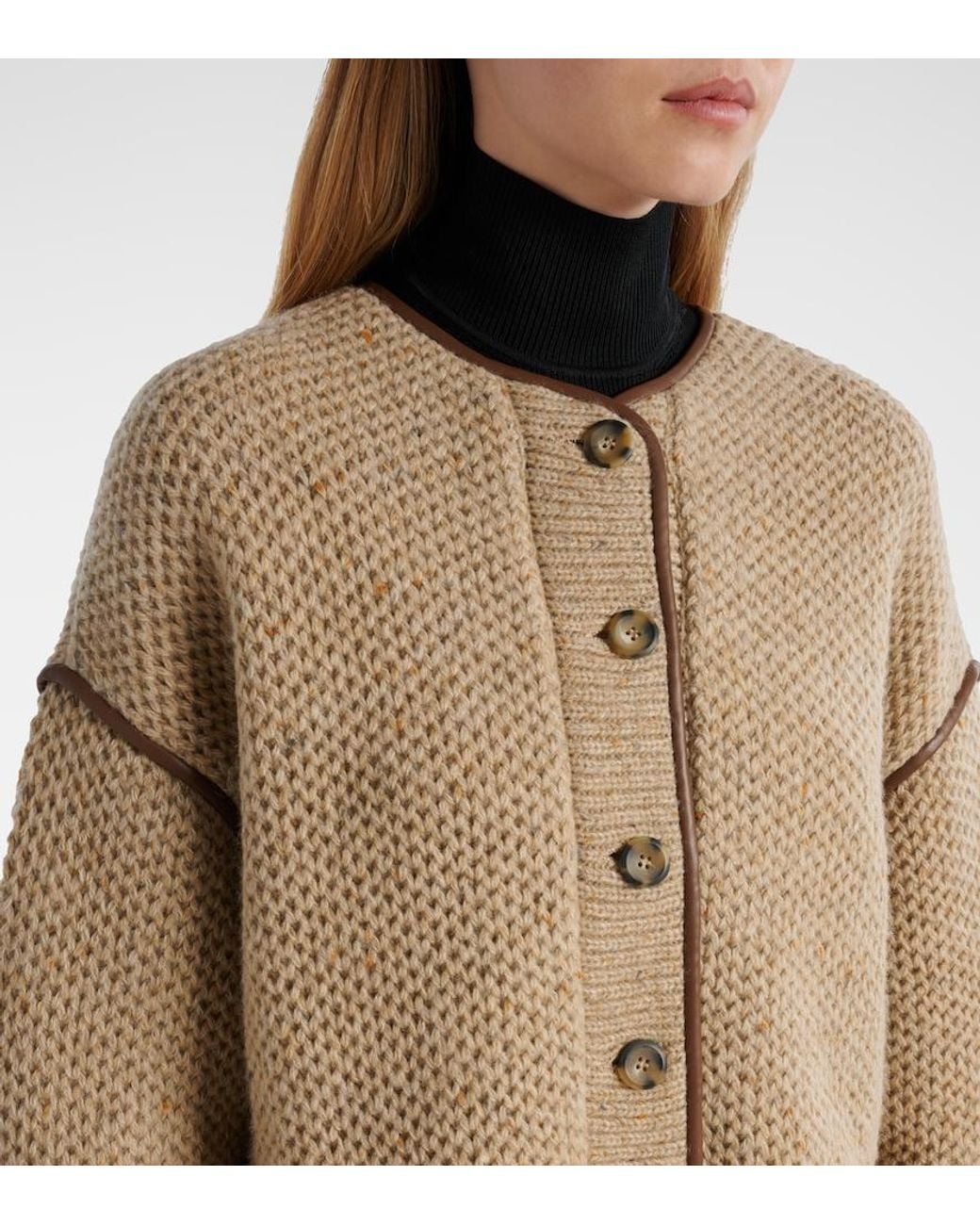 Altuzarra Natural Medrano Wool-Blend Jacket