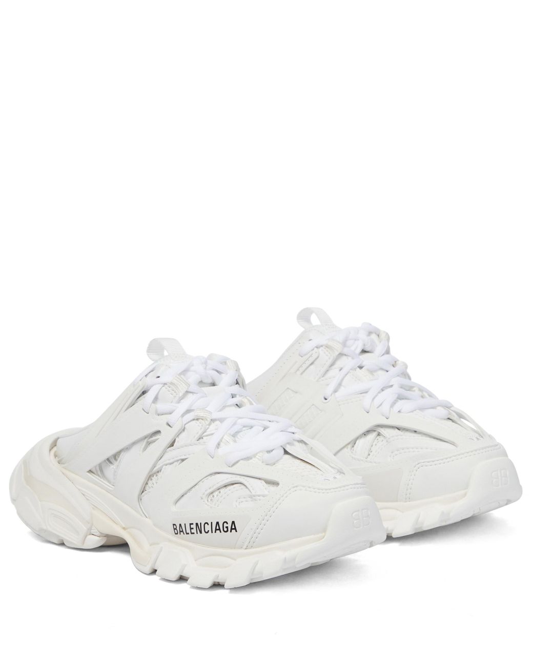white balenciaga track sneakers