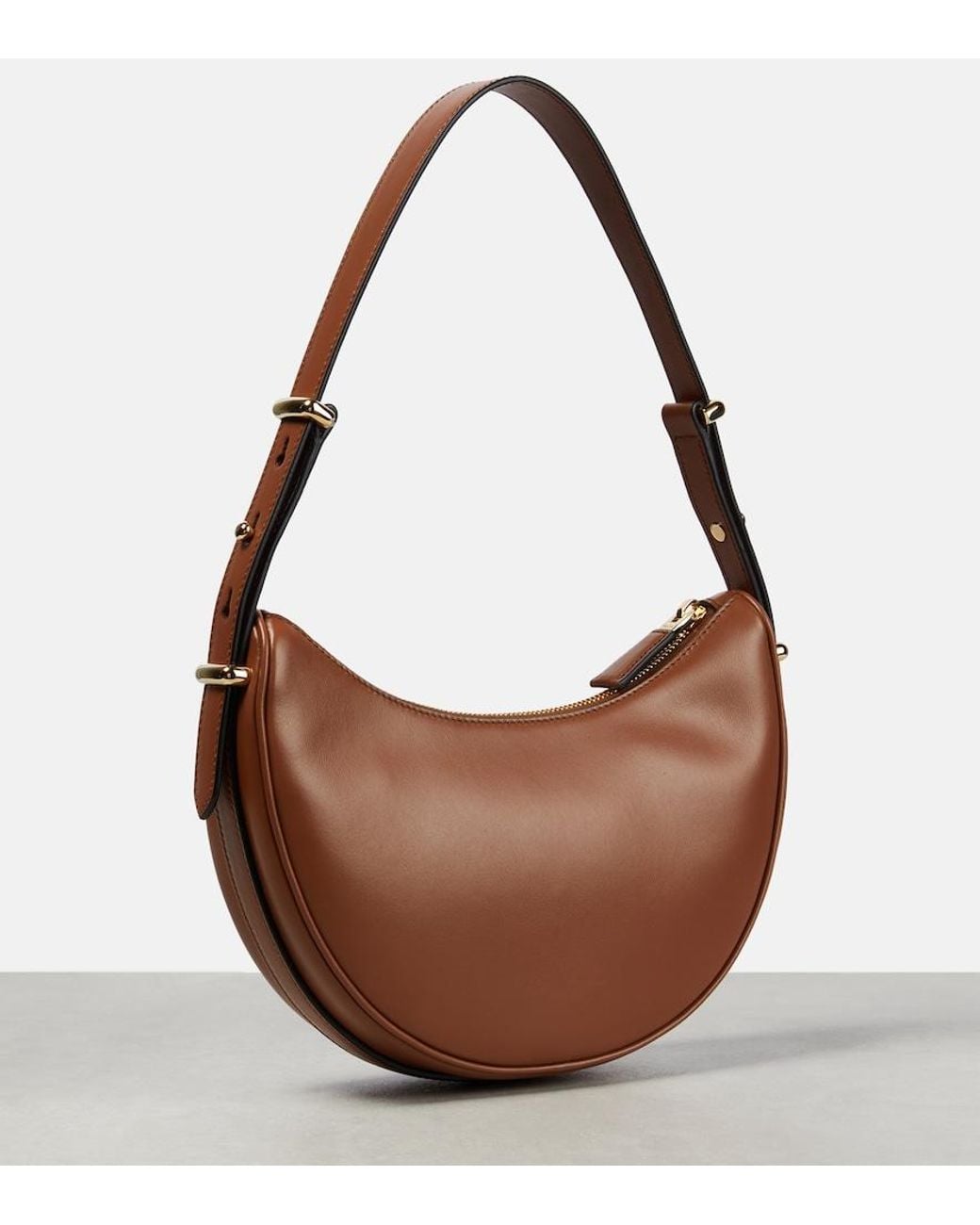 Bolso de hombro Arqué Prada de color Brown