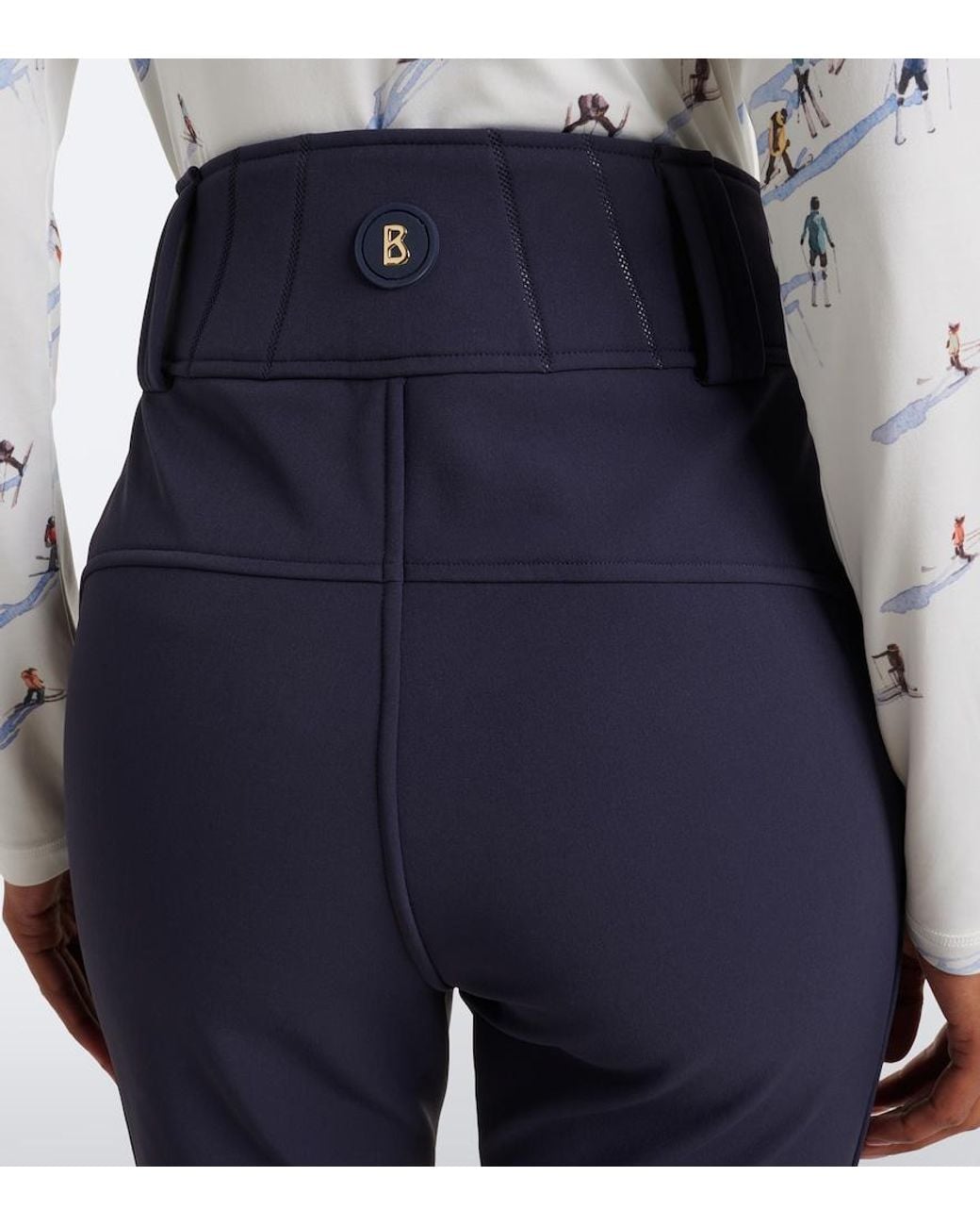 Bogner Blue Hazel Flared Ski Pants