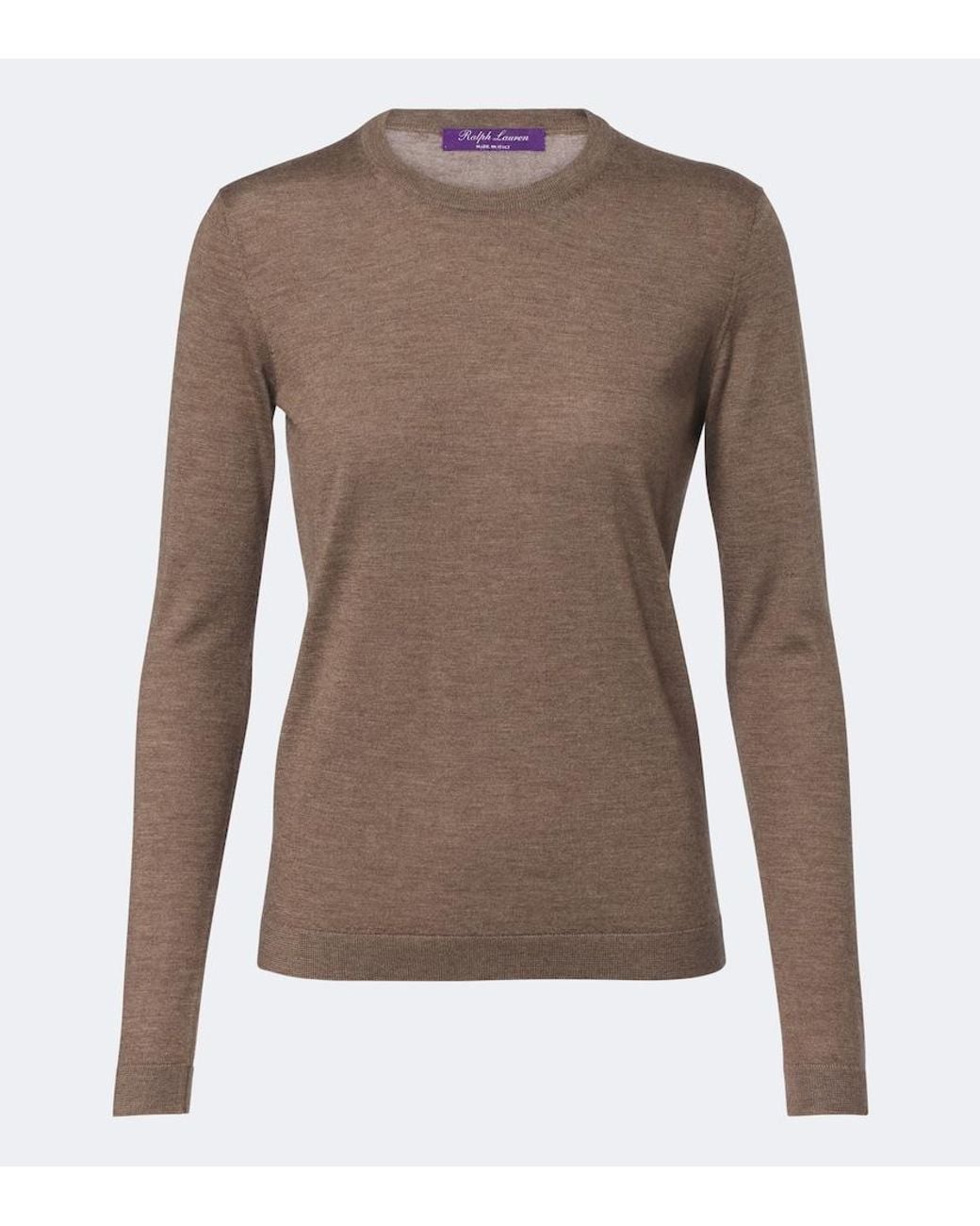 Ralph Lauren Brown Cashmere Sweater