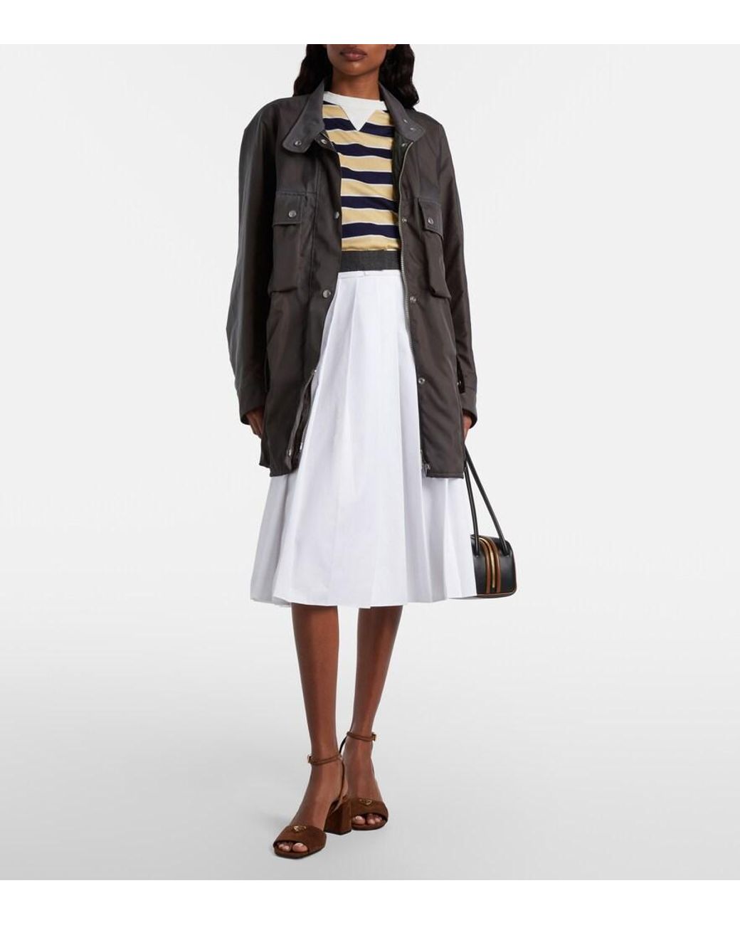 Sandali di Prada in Brown