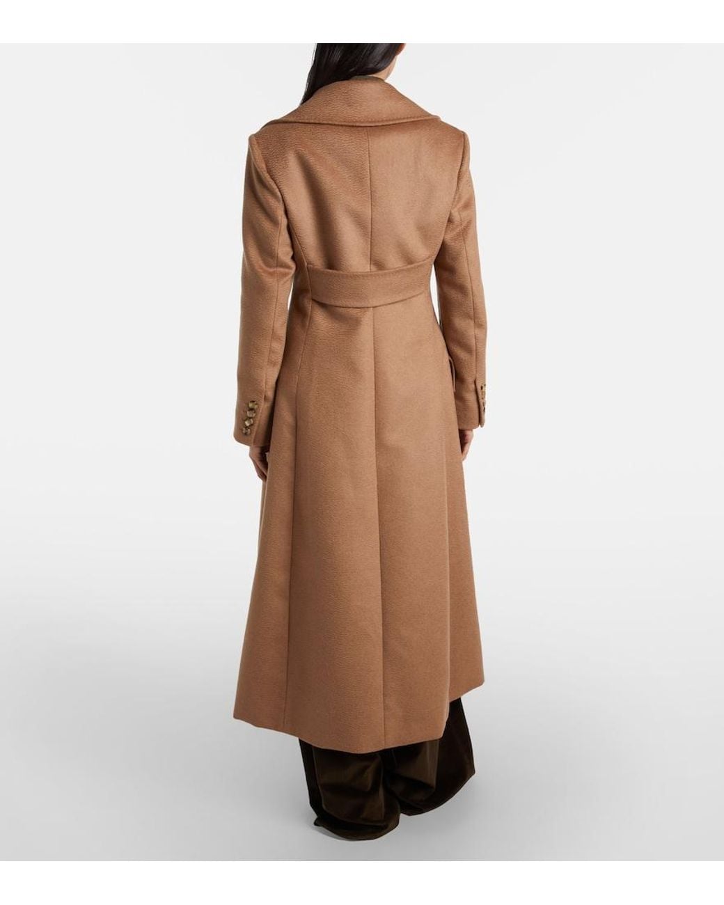 Max Mara Natural Lepanto Camel Hair Coat