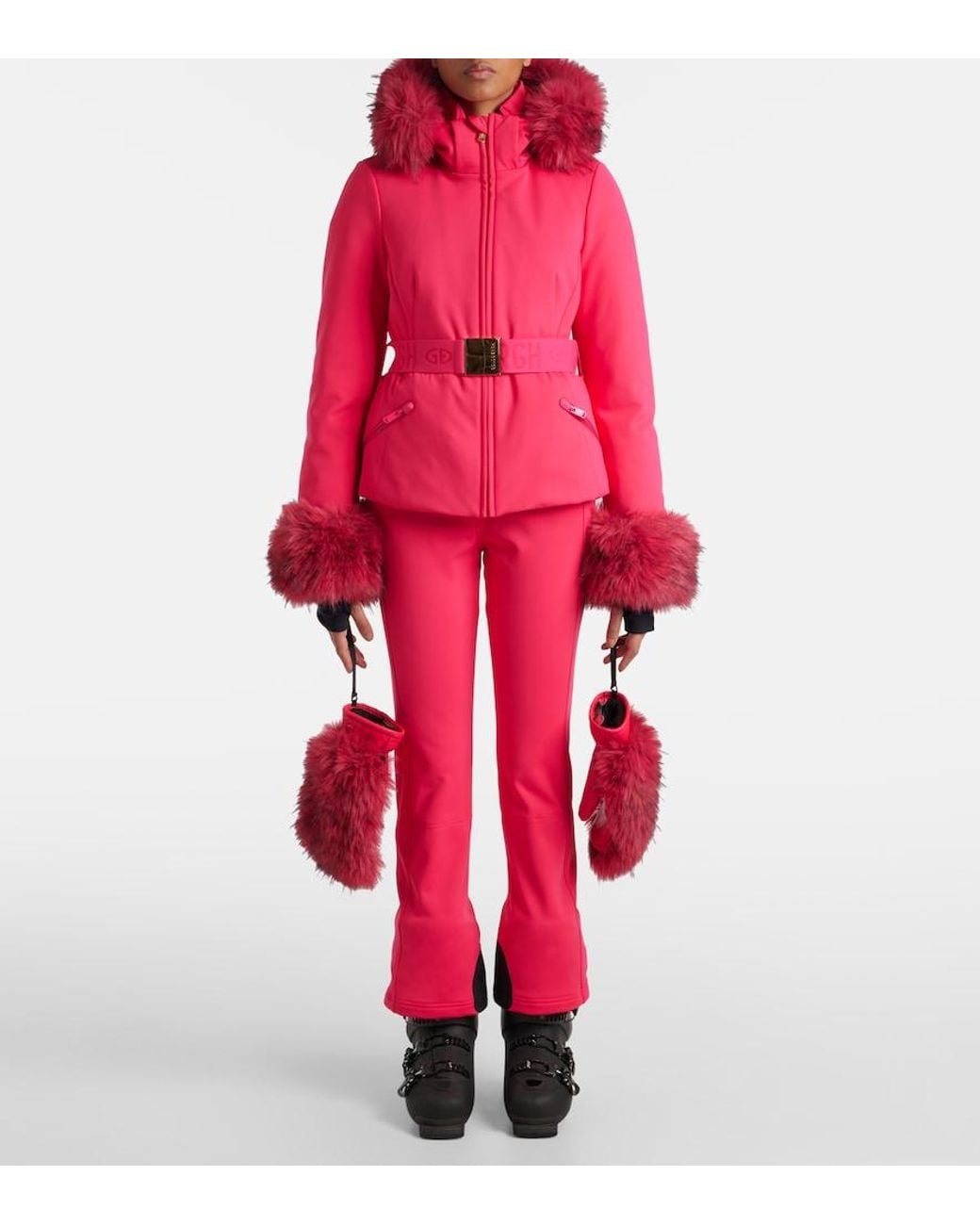 Goldbergh Red Giselle Down Ski Jacket