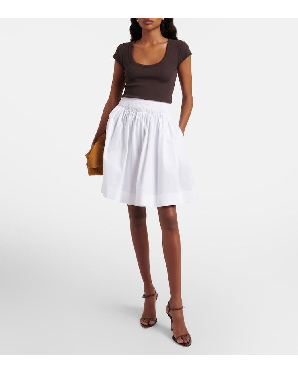 Joseph White Aissa Cotton Poplin Bermuda Shorts