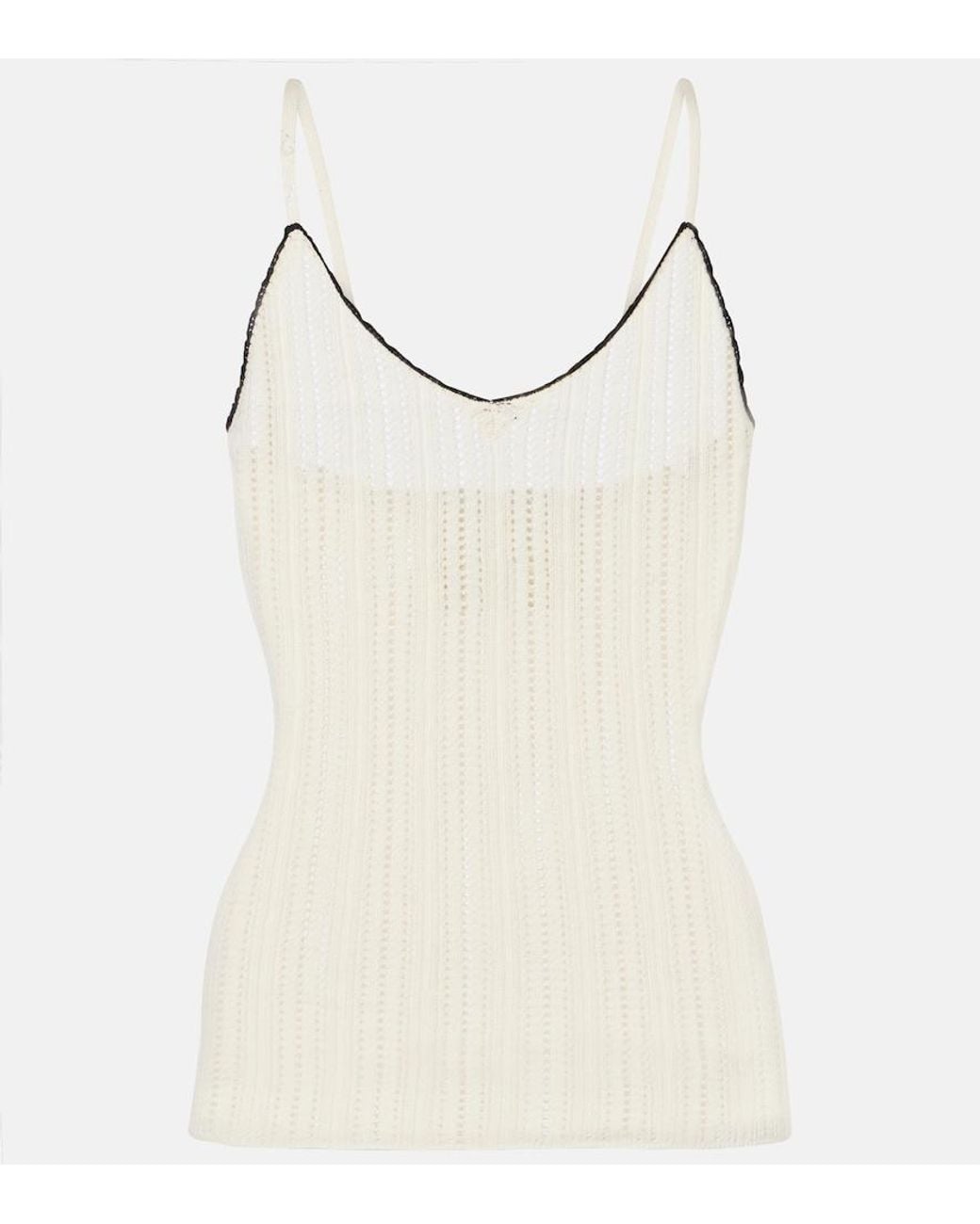 Isabel Marant Natural India Pointelle Silk And Cotton Camisole