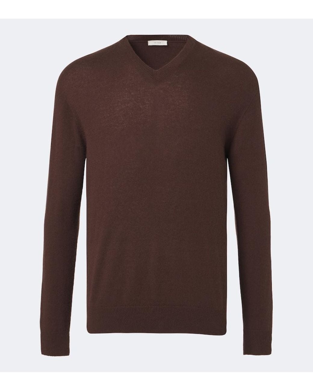 The Row Brown Thamm Cashmere Sweater for men