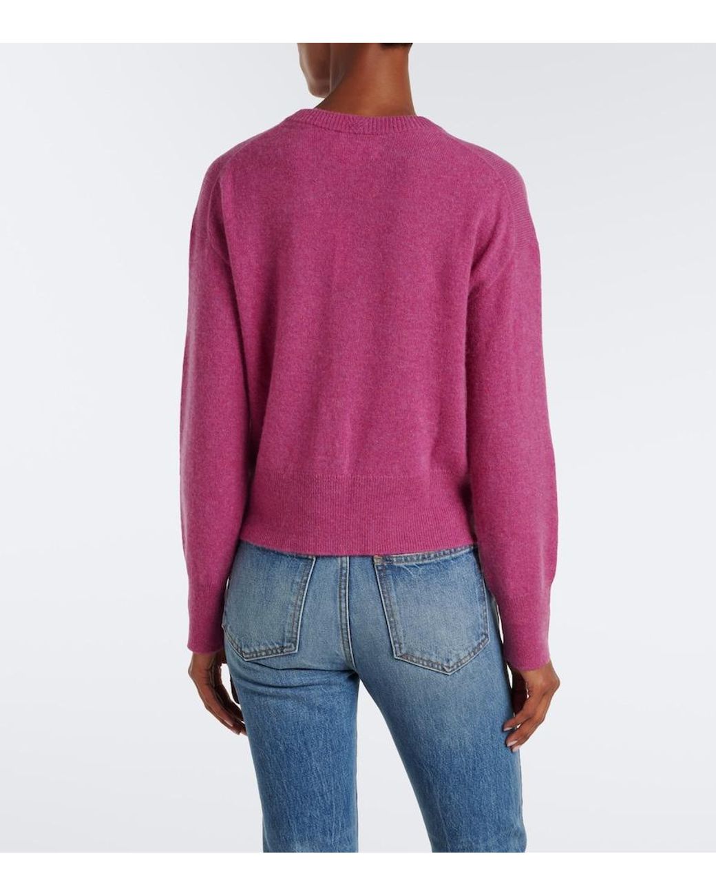 Velvet Pink Alba Cashmere Sweater