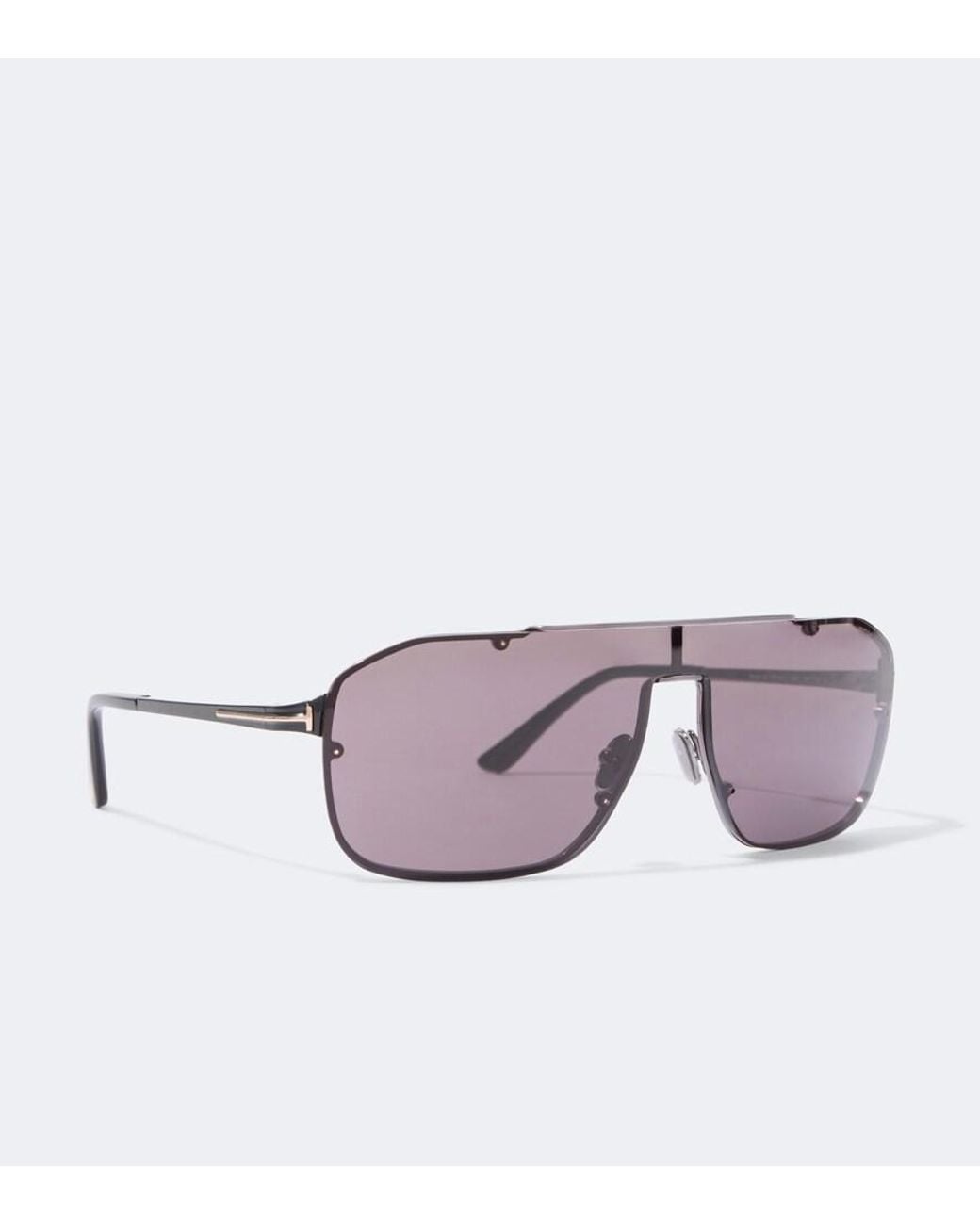 Tom Ford Purple Rock-02 Shield Sunglasses for men