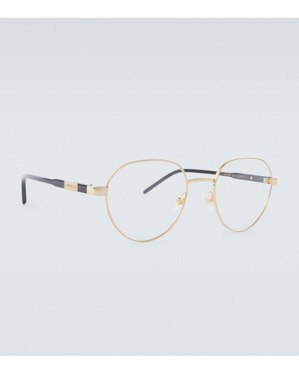 Gucci Multicolor Oval Glasses for men