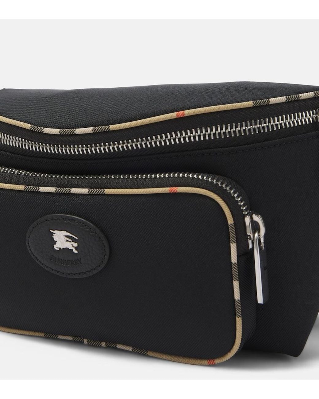 Burberry Guerteltasche Check in Black für Herren