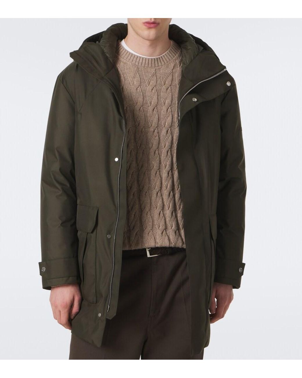 Nomaka Green Monte Rosa Down Parka for men
