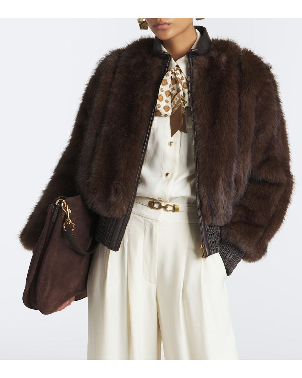 Zimmermann Black Valiant Bomber Jacket
