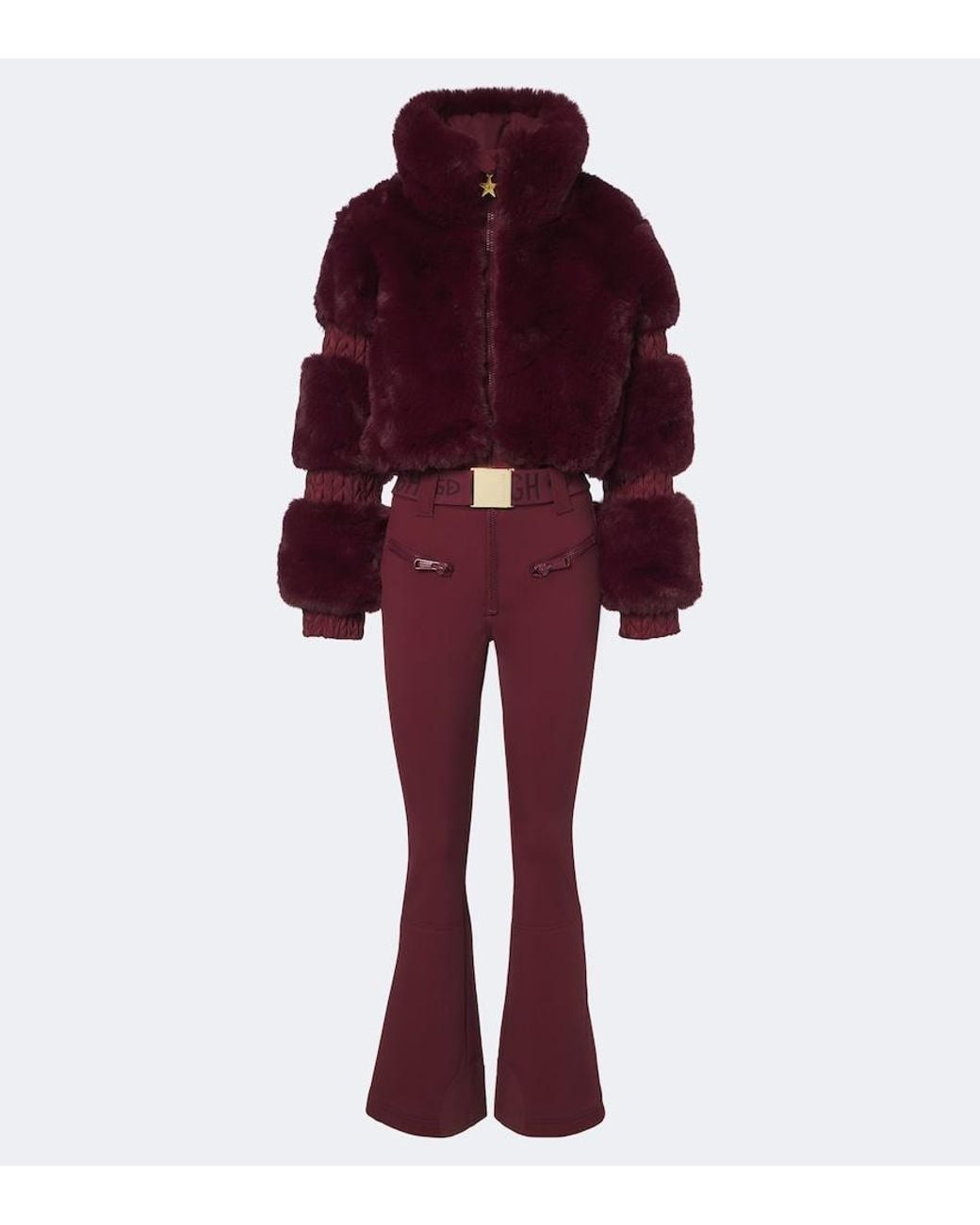 Traje De Esqui Lieke Con Cinturon Goldbergh de color Red