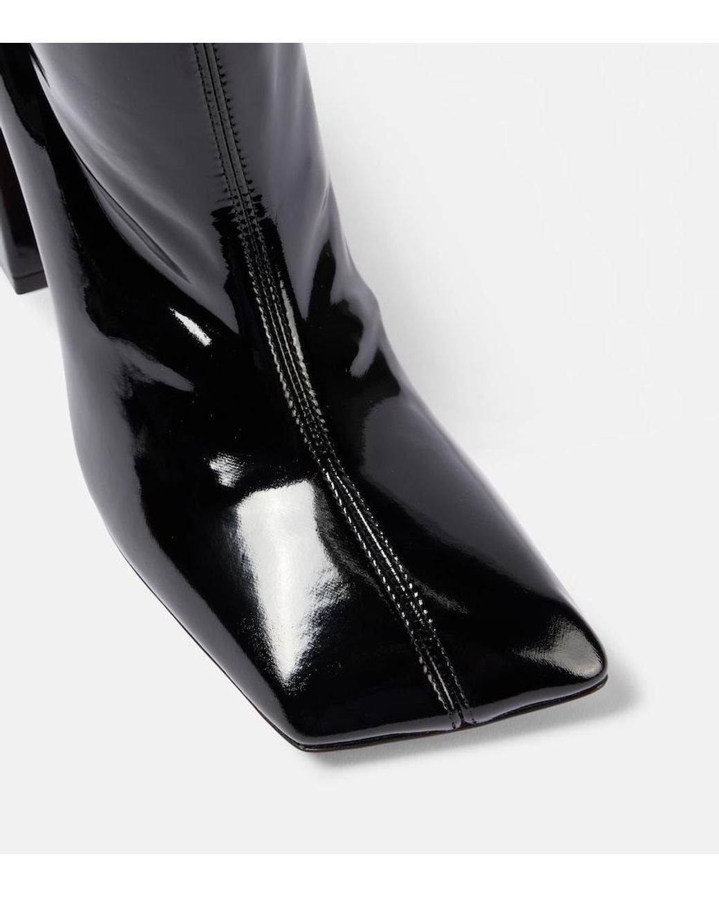 AMINA MUADDI Black Marine Stretch Boots
