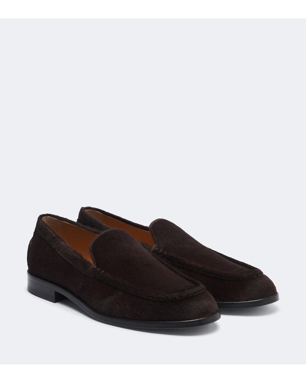 Tod's Brown Leather Loafers
