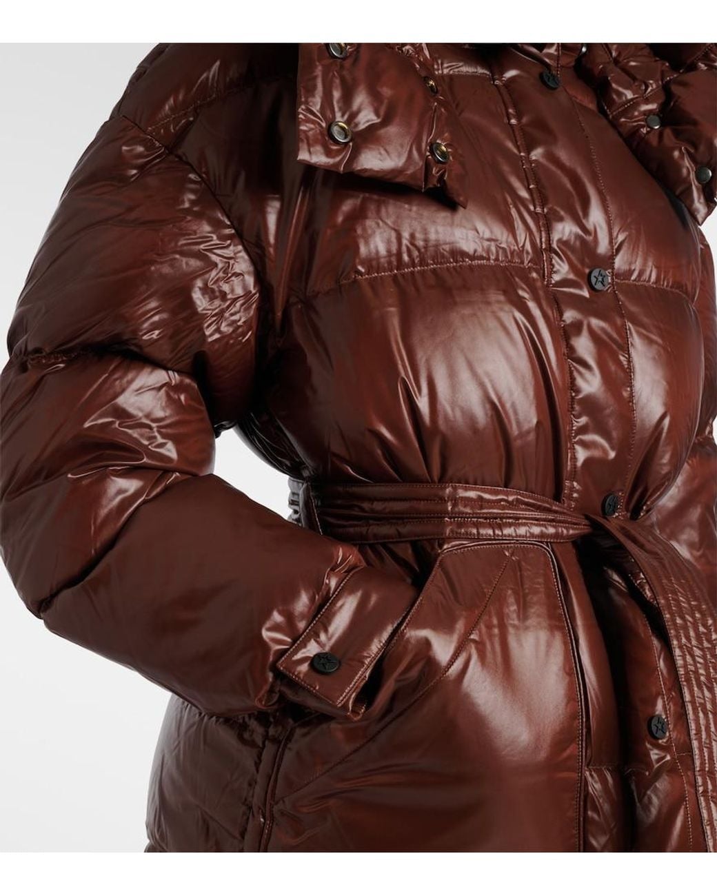 Perfect Moment Brown Maya Down Ski Jacket