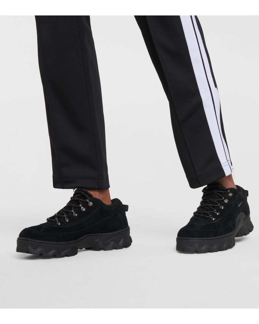 nike black lahar sneakers