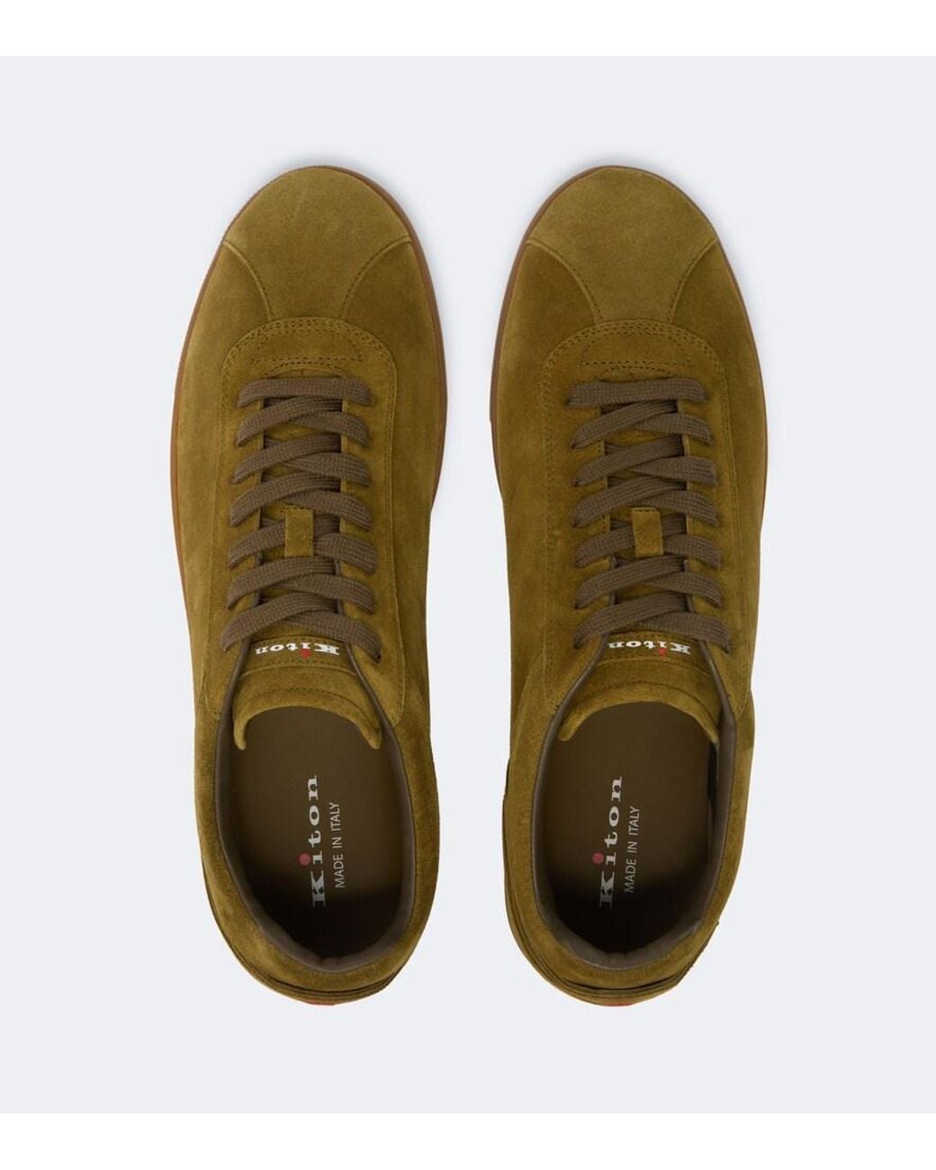 Baskets En Daim Kiton pour homme en coloris Green