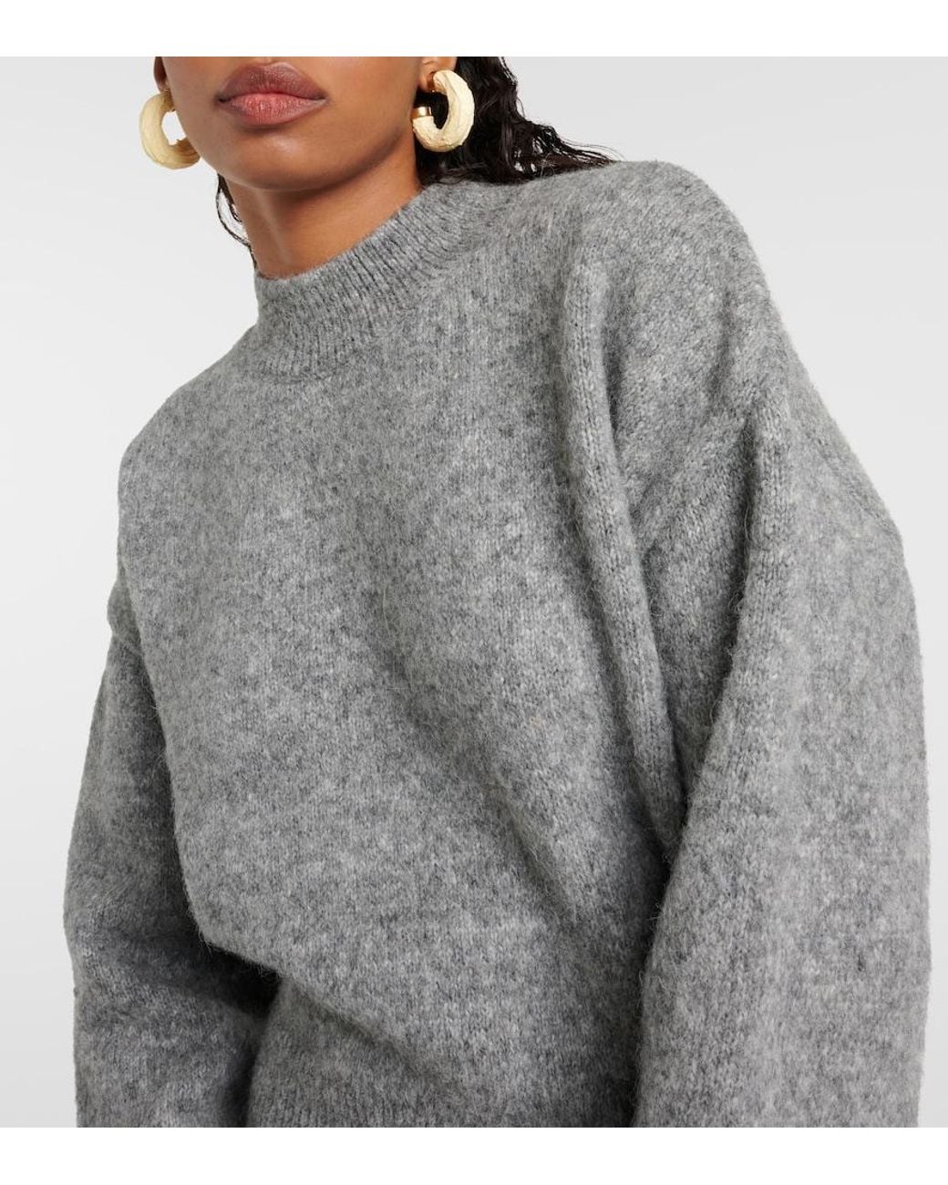 Jacquemus Gray Der Strickpullover