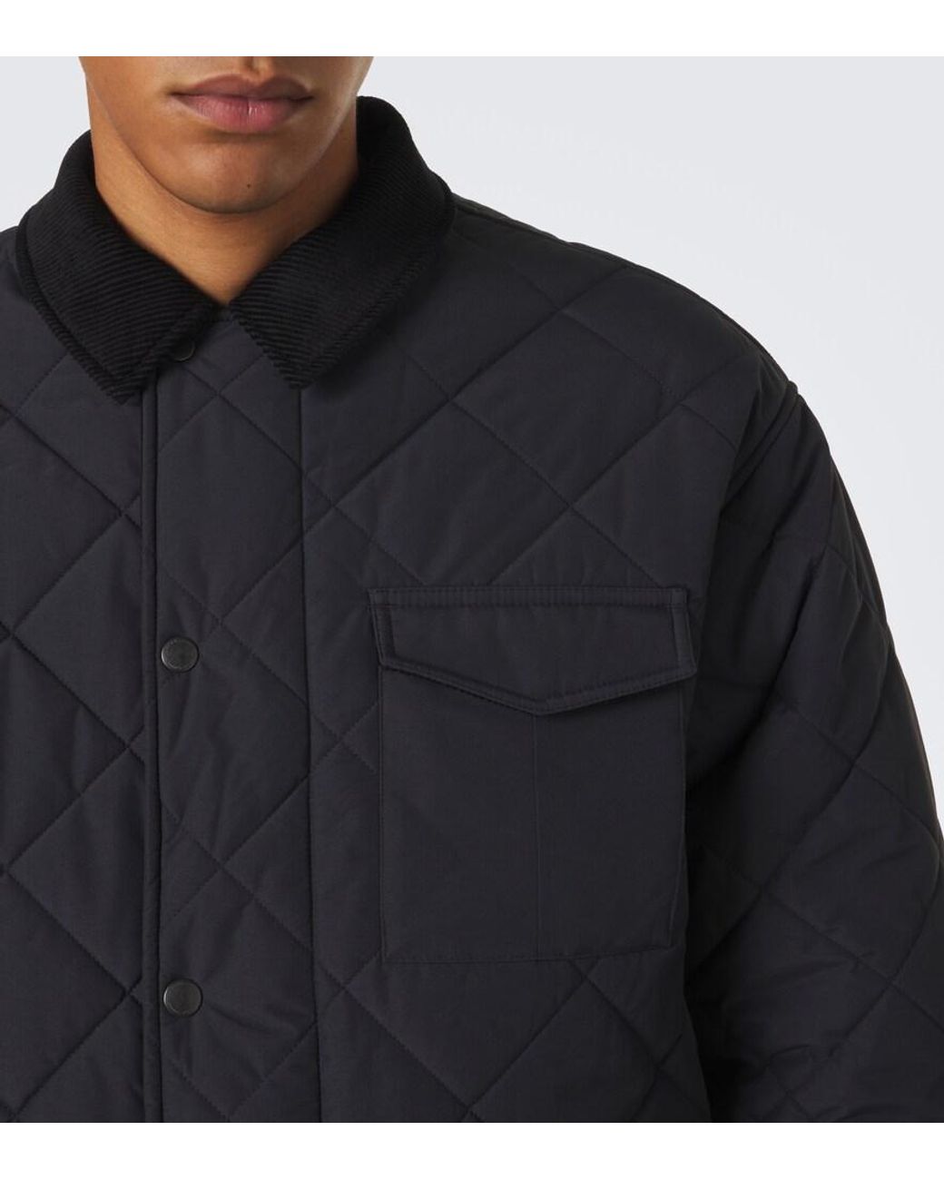 Canada Goose Blue Terra Quilted Jacket for men