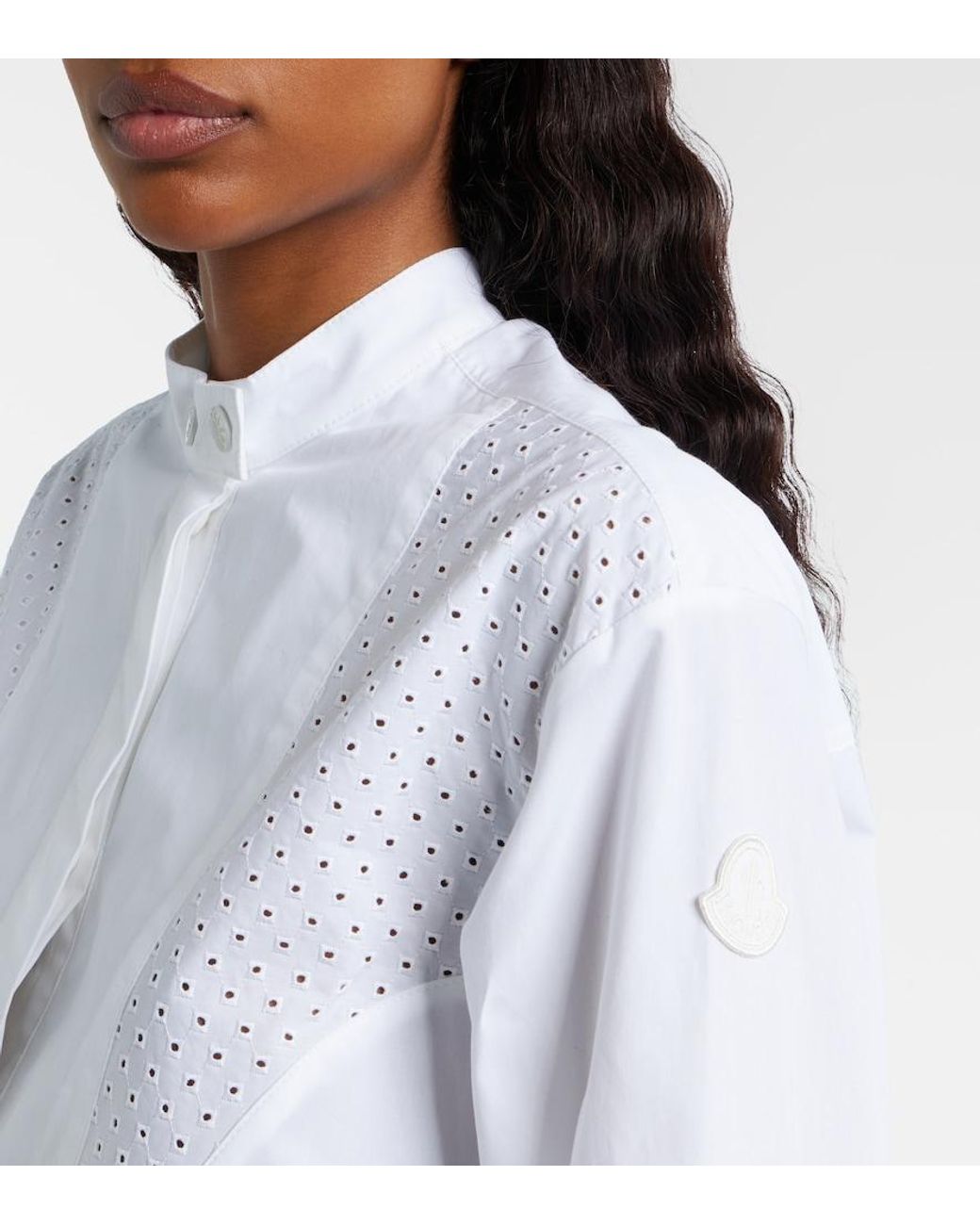 Moncler White Cotton Shirt