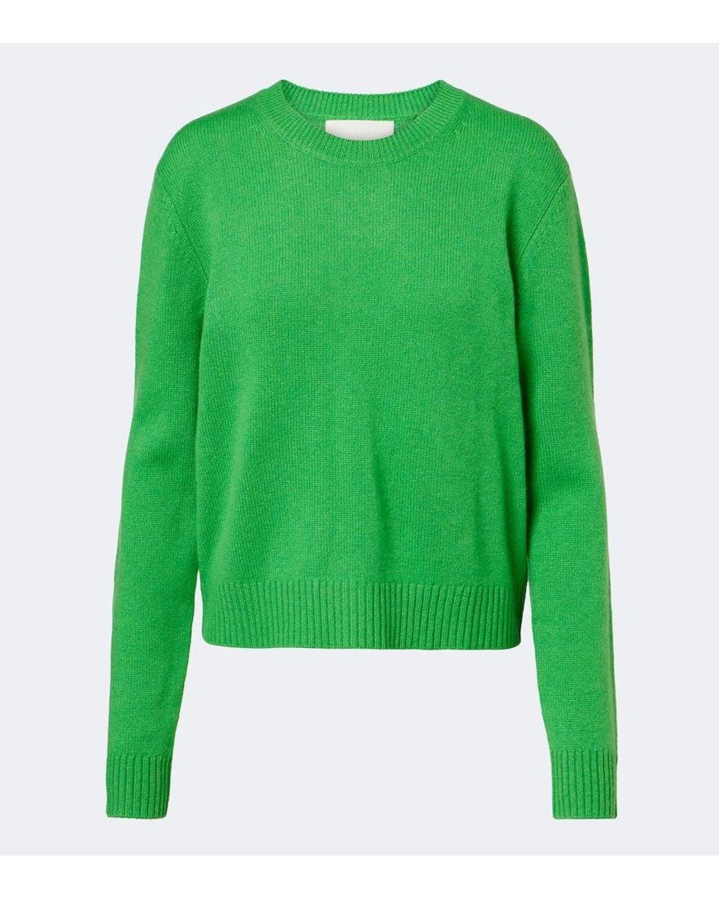 Lisa Yang Green Mable Cashmere Sweater