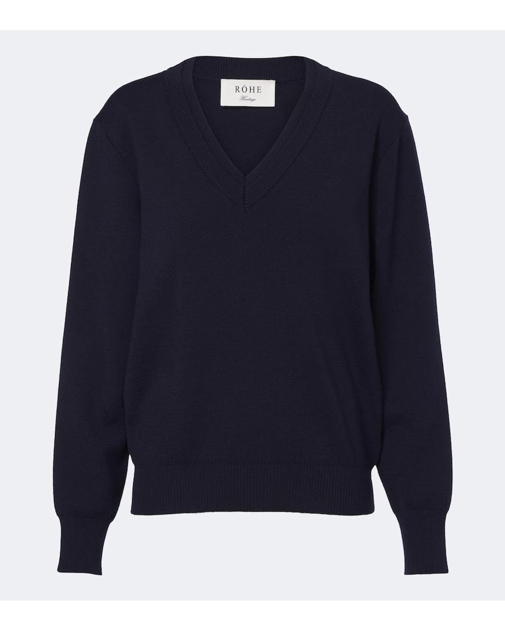 Rohe Blue Wool Sweater