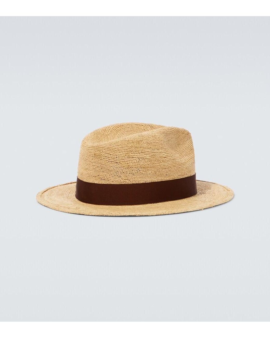 Borsalino Natural Panama Straw Hat for men