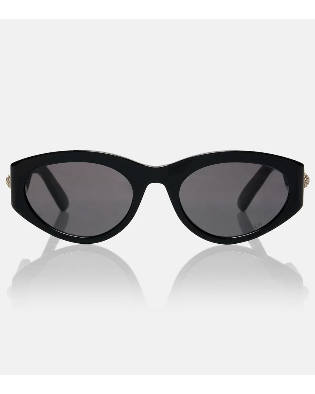 Dior Black 30Montaigne B7I Oval Sunglasses