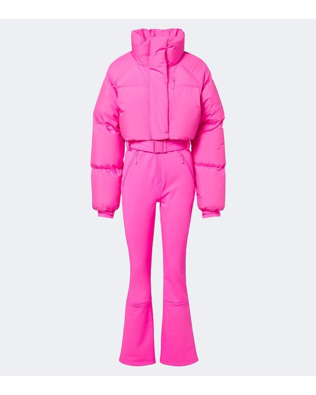 CORDOVA Pink Myoko Belted Quilted Ski Suit