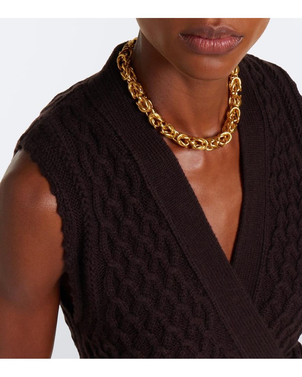 Max Mara Black Wool And Cashmere Wrap Cardigan