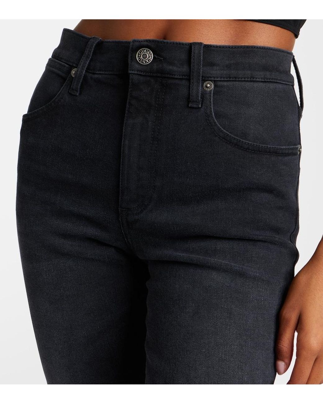 Gucci Blue Skinny Jeans