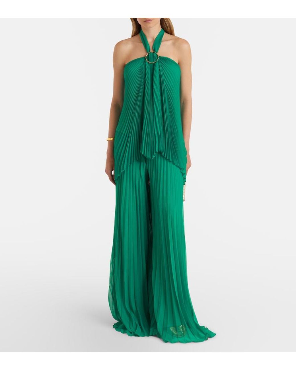 Max Mara Green Top Valzer