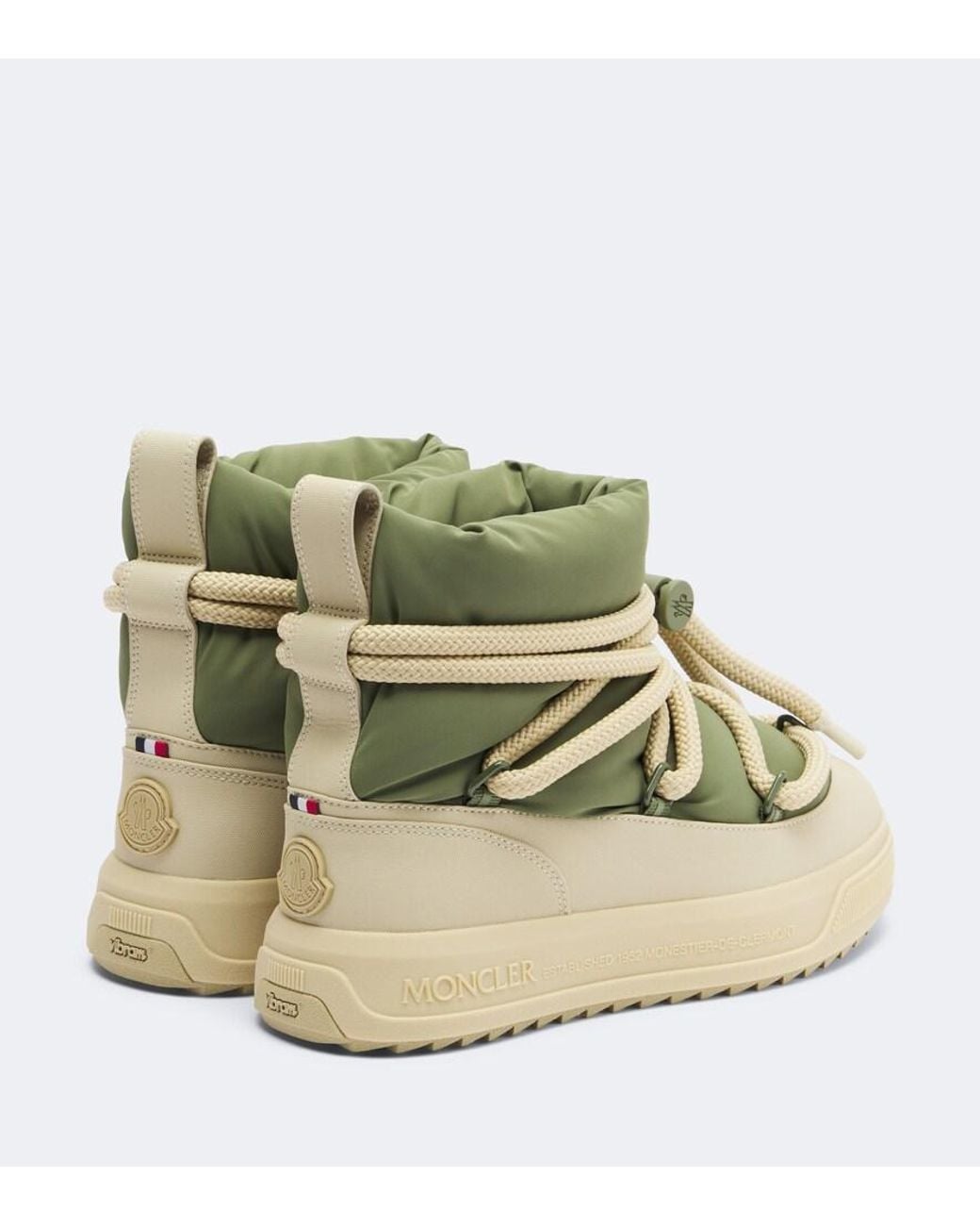 Moncler Metallic Altive Mid Snow Boots