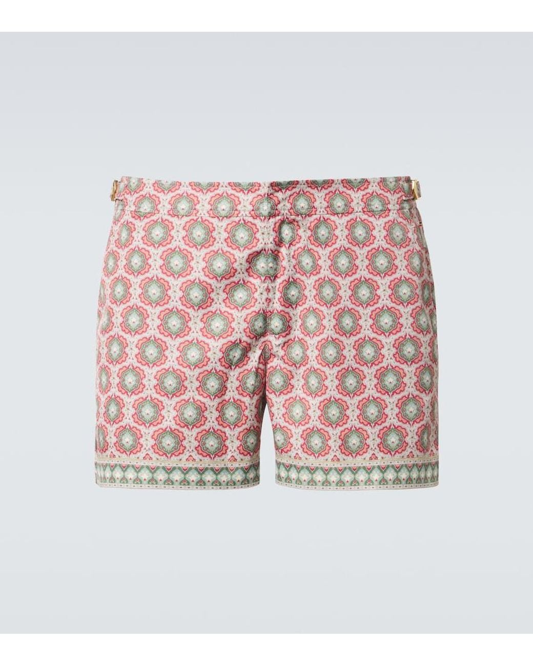 Orlebar Brown Pink Setter Printed Swim Trunks for men