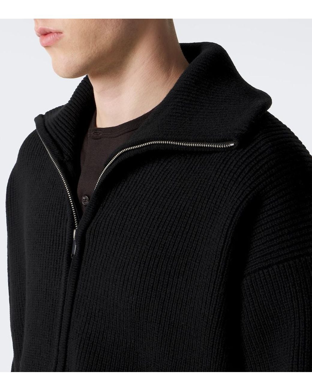 Pullover di Studio Nicholson in Black da Uomo