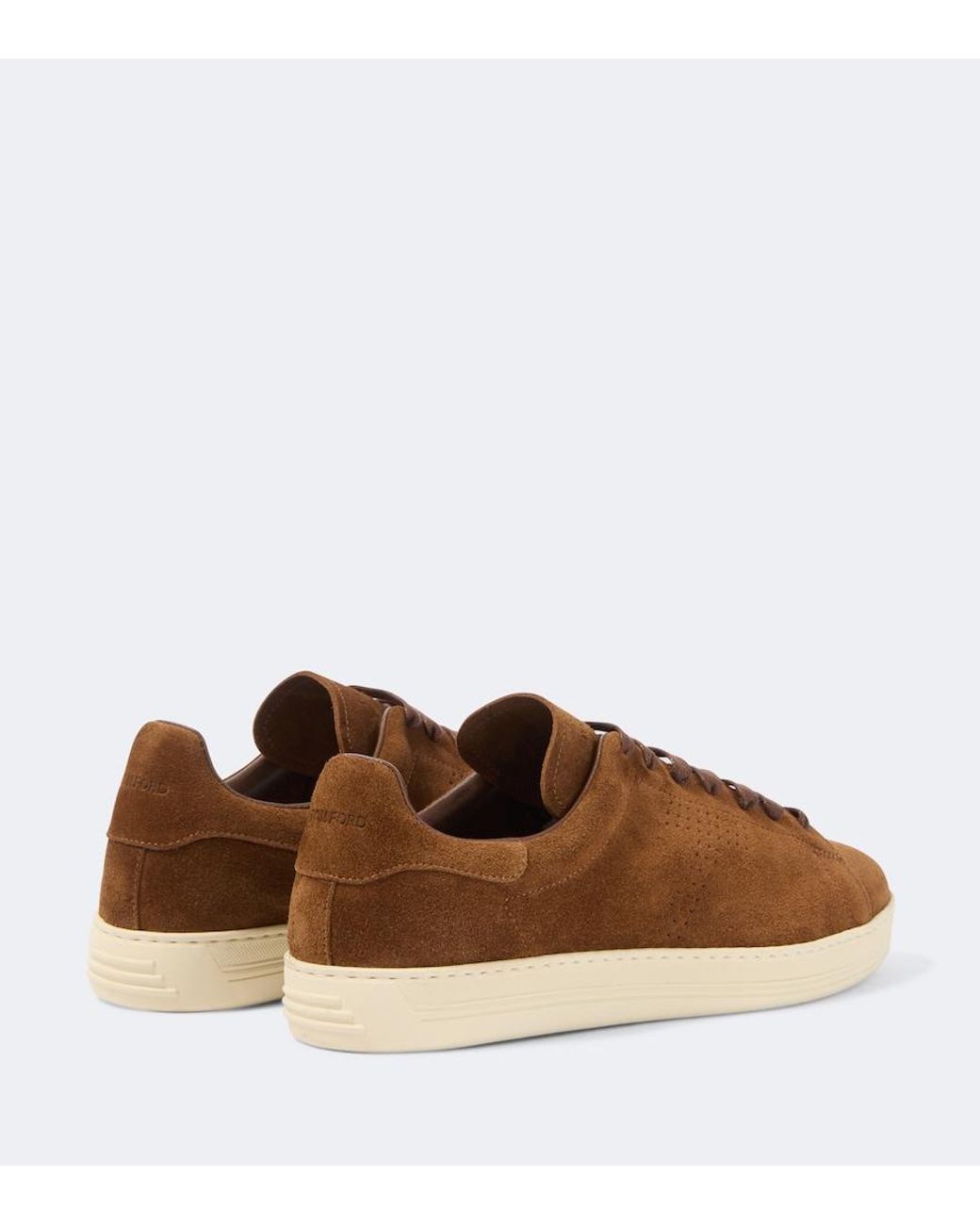Baskets Warwick En Daim Perfore Tom Ford pour homme en coloris Brown