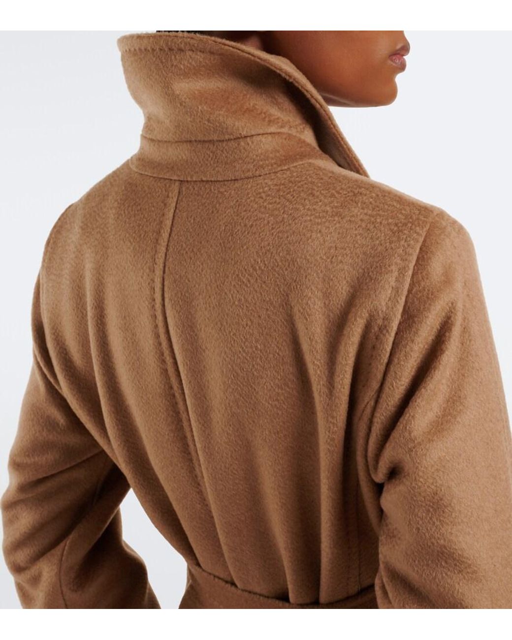Max Mara Natural Manuela Icon Camel Hair Coat