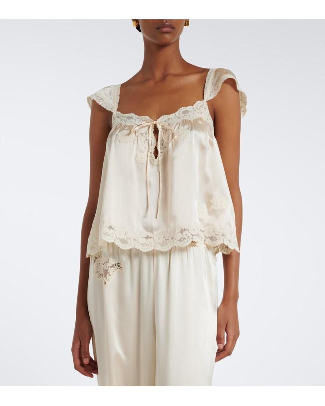Top Rosalee di Doen in White